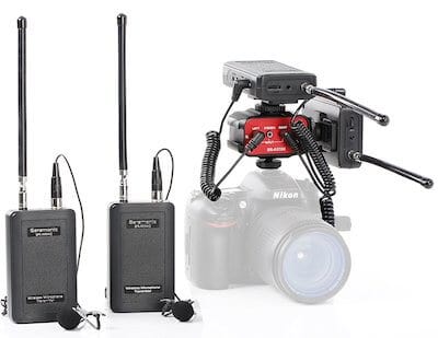 Saramonic Dual Wireless VHF Lavalier Microphone Bundle