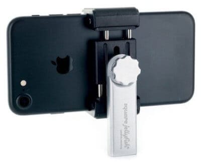 square jellyfish metal smartphone tripod mount