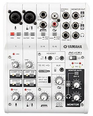 Yamaha AG06 mixer