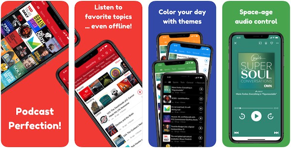 Player FM podcast app preview images