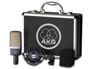 akg c214 condenser microphone