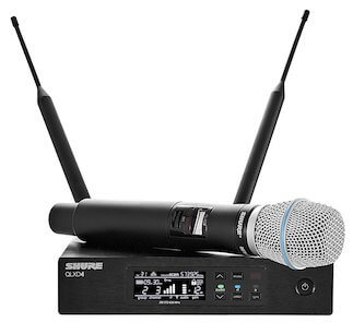 Shure QLXD24/B87A Handheld Wireless System