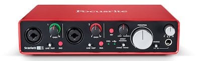 Focusrite Scarlett 2i4 (2nd Gen) USB Audio Interface