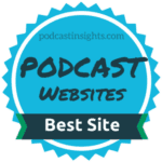 Top Podcast Websites Badge