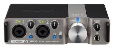 Zoom UAC-2 Two-Channel USB 3.0 SuperSpeed Audio Interface for Mac and PC