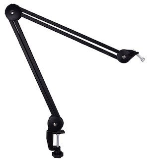 DuaFire Microphone Stand, Swivel Mount Studio Boom Arm