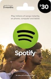  Spotify Gift Card