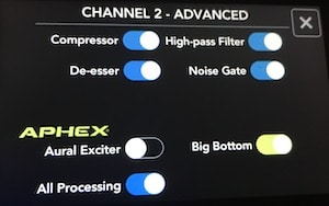 Rodecaster Pro channel 2 advanced