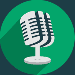 Podcast Insights microphone icon